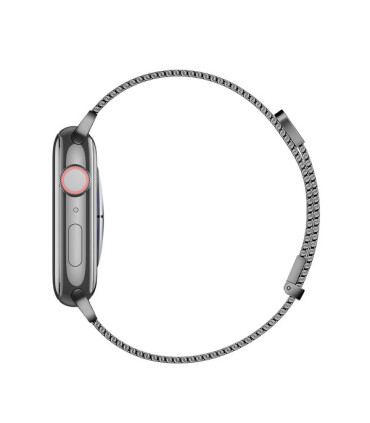 Pasek Milanese Pro Czarny Apple Watch 42/44/45/49 mm – Elegancja i Styl