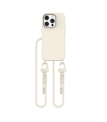 Etui MagNecklace Beżowy iPhone 16 Pro – Styl i Funkcjonalność