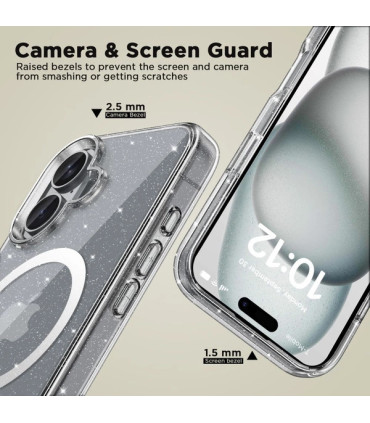 Etui FlexAir Hybrid Przezroczysty iPhone 16 Pro – Lekka i Wytrzymała Ochrona