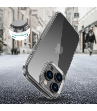 Etui FlexAir Hybrid Przezroczysty iPhone 16 Pro – Lekka i Wytrzymała Ochrona