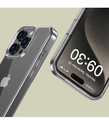 Etui FlexAir Hybrid Przezroczysty iPhone 16 Pro – Lekka i Wytrzymała Ochrona