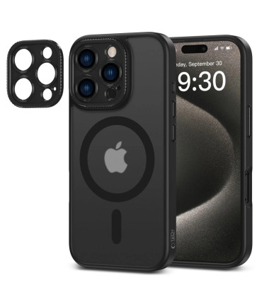 Etui MagCam Czarny iPhone 16 Pro – Ochrona i Styl
