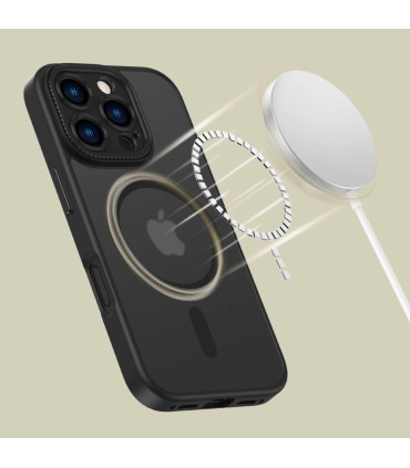 Etui MagCam Czarny iPhone 16 Pro – Ochrona i Styl