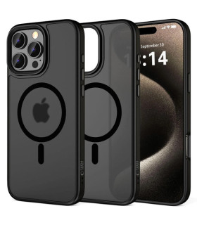 Etui MagMat Czarny iPhone 16 Pro – Matowa Elegancja i Ochrona