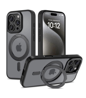 Etui MagRing Szary iPhone 16 Pro – Funkcjonalność i Styl