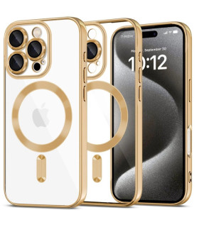 Etui MagFlex Złoty iPhone 16 Pro – Elegancja i Funkcjonalność