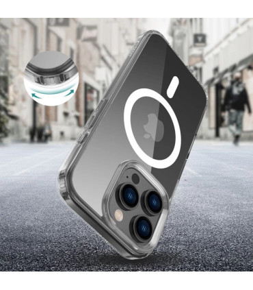 Etui FlexAir Hybrid Przezroczysty iPhone 16 Pro – Lekka i Wytrzymała Ochrona