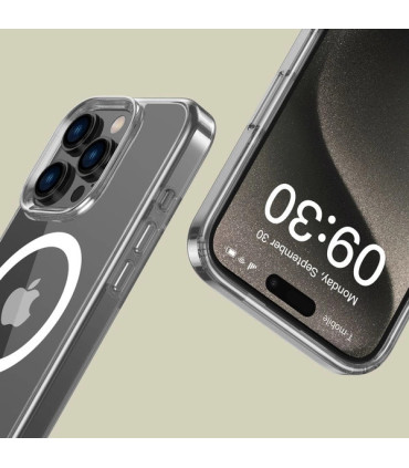 Etui FlexAir Hybrid Przezroczysty iPhone 16 Pro – Lekka i Wytrzymała Ochrona