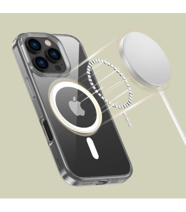 Etui FlexAir Hybrid Przezroczysty iPhone 16 Pro – Lekka i Wytrzymała Ochrona