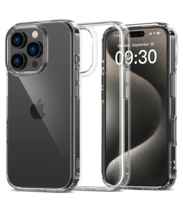 Etui FlexAir Hybrid Przezroczysty iPhone 16 Pro Max – Lekka i Wytrzymała Ochrona