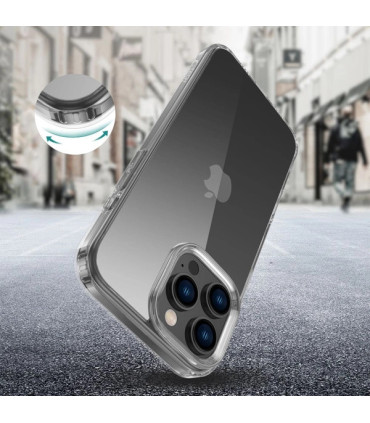 Etui FlexAir Hybrid Przezroczysty iPhone 16 Pro Max – Lekka i Wytrzymała Ochrona