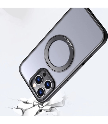 Etui MagRing Czarny iPhone 16 Pro Max – Stylowa Ochrona