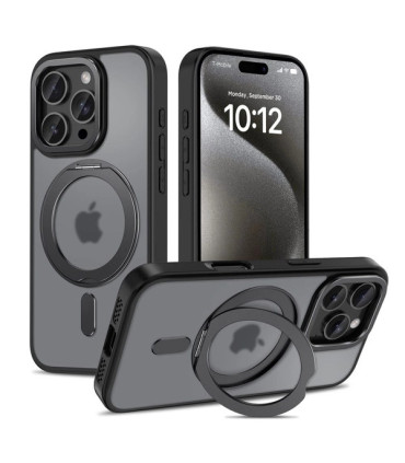 Etui MagRing Czarny iPhone 16 Pro Max – Stylowa Ochrona