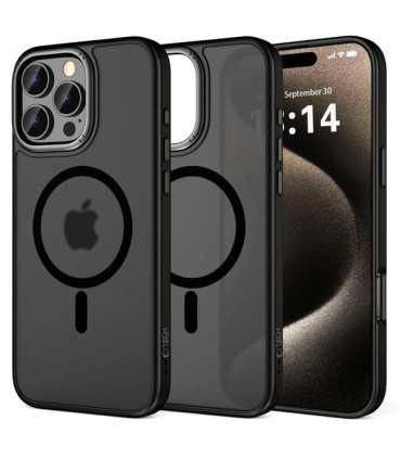 Etui Tech-Protect MagEdge Czarny iPhone 16 Pro Max – Elegancka Ochrona