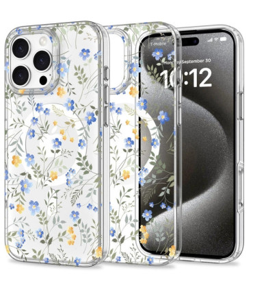 Etui MagMood Kwiatowy iPhone 16 Pro Max – Elegancja i Styl
