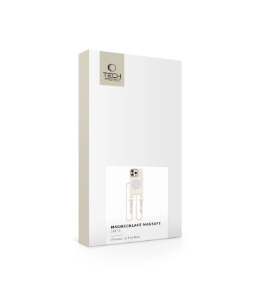 Etui MagNecklace Beżowy iPhone 16 Pro Max – Styl i Funkcjonalność