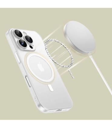 Etui MagSlim Biały iPhone 16 Pro Max – Smukła Ochrona i Styl