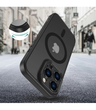 Etui MagCam Czarny iPhone 16 Pro Max – Ochrona i Funkcjonalność