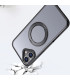 Etui MagRing Czarny iPhone 16 – Magnetyczna Ochrona i Styl