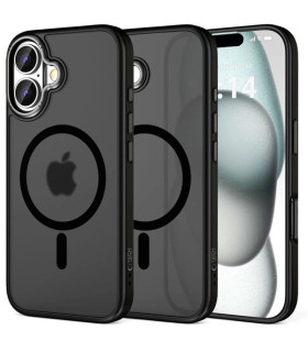 Etui MagEdge Czarny iPhone 16 – Stylowa i Trwała Ochrona