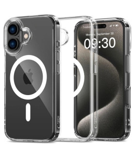 Etui FlexAir Hybrid Przezroczysty iPhone 16 – Smukła i Trwała Ochrona