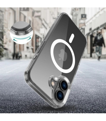 Etui FlexAir Hybrid Przezroczysty iPhone 16 – Smukła i Trwała Ochrona