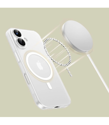 Etui MagSlim Przezroczysty iPhone 16 – Smukła i Funkcjonalna Ochrona
