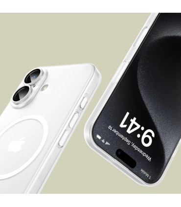 Etui MagSlim Przezroczysty iPhone 16 – Smukła i Funkcjonalna Ochrona