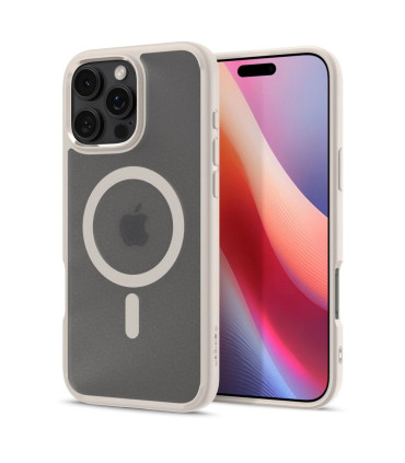 Etui Ultra Hybrid Mag beżowy iPhone 16 Pro Max elegancja i ochrona