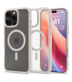 Etui Ultra Hybrid Mag beżowy iPhone 16 Pro Max elegancja i ochrona
