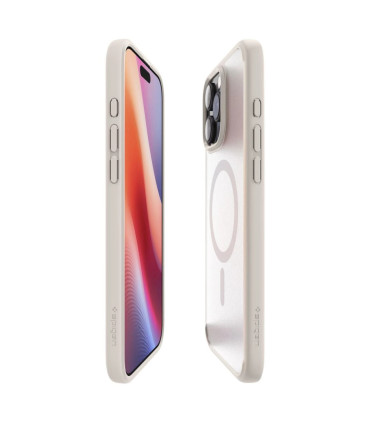 Etui Ultra Hybrid Mag beżowy iPhone 16 Pro Max elegancja i ochrona