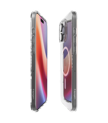 Etui Liquid Crystal Mag przezroczysty iPhone 16 Pro elegancja i ochrona