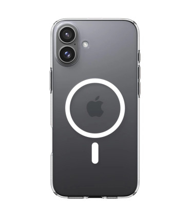 Etui Liquid Crystal Mag przezroczysty iPhone 16 lekkość i ochrona