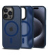 Etui MagMat niebieski iPhone 15 Pro styl i ochrona