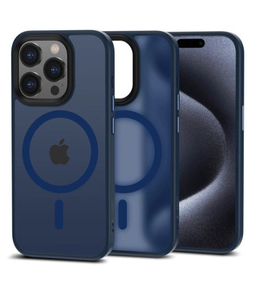 Etui MagMat niebieski iPhone 15 Pro styl i ochrona
