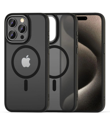 Etui MagMat 2 czarny iPhone 15 Pro elegancja i wytrzymałość