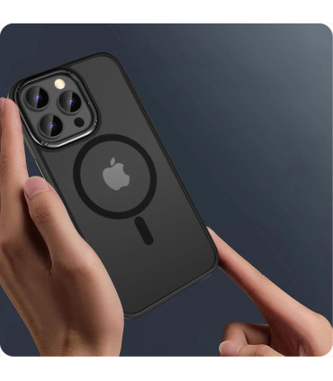 Etui MagMat 2 czarny iPhone 15 Pro elegancja i wytrzymałość