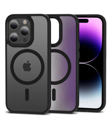 Etui MagMat czarny iPhone 15 Pro Max elegancja i wytrzymałość