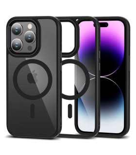 Etui MagMat czarny iPhone 15 Pro Max elegancja i wytrzymałość