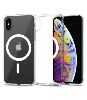 Etui MagMat przezroczysty iPhone X / XS lekkość i ochrona