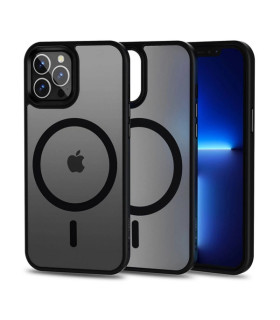 Etui MagMat czarny iPhone 12 Pro elegancja i wytrzymałość