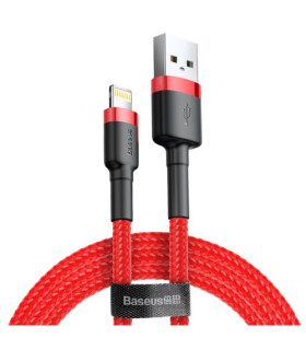 Baseus Cafule Cable USB/Lightning QC3.0 2.4A 1M (Czerwony)