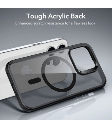 Etui Classic Hybrid czarny iPhone 14 Pro Max elegancja i ochrona