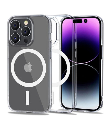 Etui Classic Halolock czarny iPhone 14 Pro Max styl i funkcjonalność