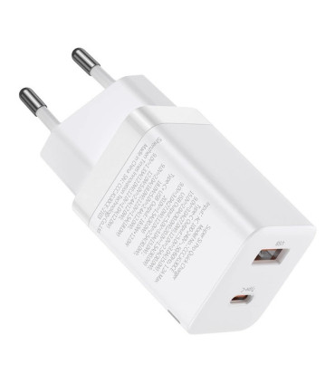 Baseus Super Si Pro USB/USB C 30W (Czarny/Biały)