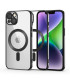 Etui MagShine Line czarny iPhone 14 styl i ochrona