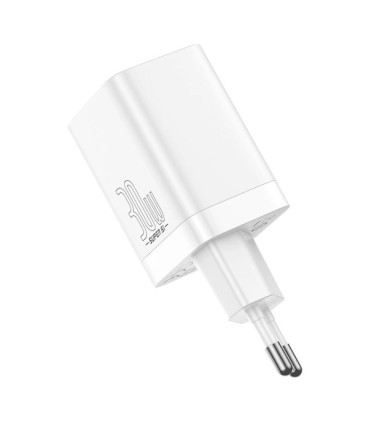 Baseus Super Si Pro USB/USB C 30W (Czarny/Biały)