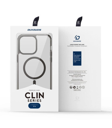 Etui Clin2 Szary iPhone 14 Pro – Styl i Ochrona