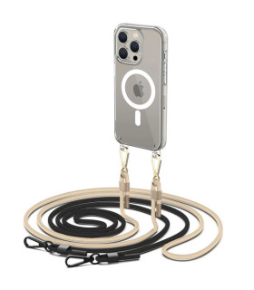 Etui FlexAir Chain przezroczysty iPhone 15 Pro Max styl i funkcjonalność