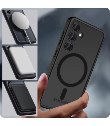 Etui MagMat Czarny Mat Samsung Galaxy S24 Ultra – Elegancja i Ochrona